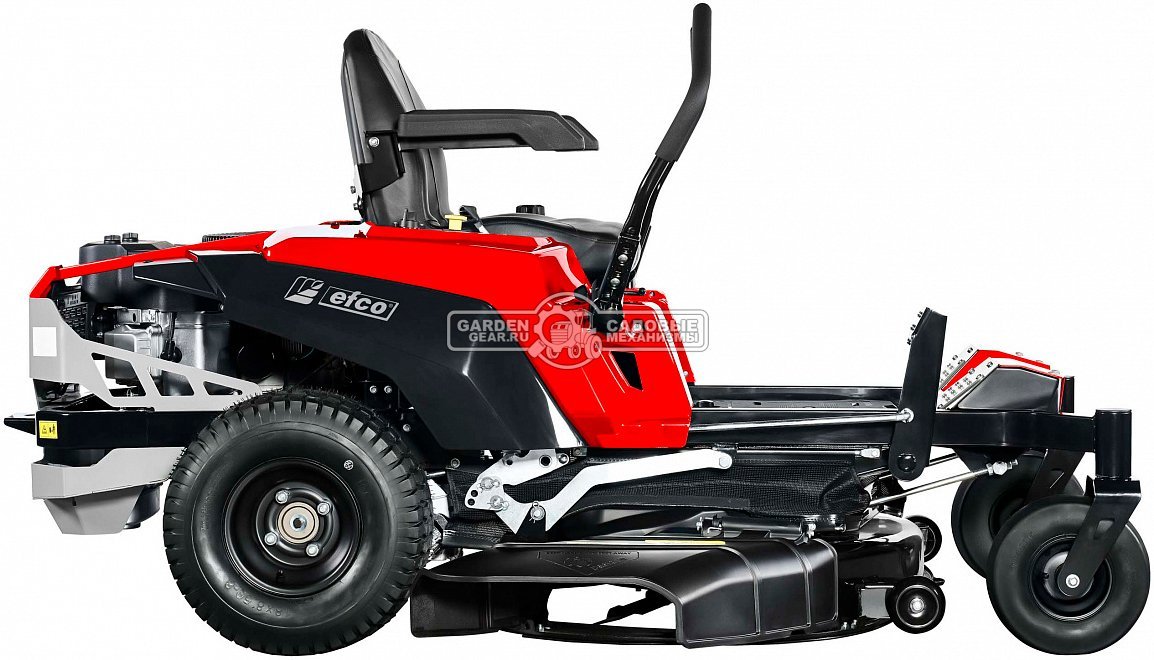 Садовый райдер Efco ZT 117/24 KV с нулевым радиусом разворота (PRC, Emak K 2400 V-Twin, 708 куб.см., гидростатика, ширина 117 см., 245 кг)