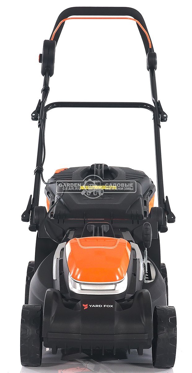 Газонокосилка аккумуляторная Yard Fox EL3435B SET с АКБ 2.5 А/ч и ЗУ (PRC, BL 40В, пластик, 34 см, 35 л, 8 кг)