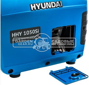 Бензиновый генератор инверторный Hyundai HHY 1050Si (PRC, Hyundai, 57 см3, 1.0/1.2 кВт, 2.5 л, 12 кг)