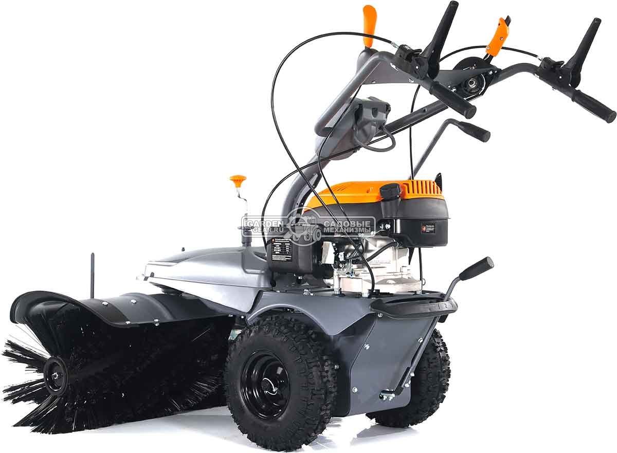 Подметальная машина Villartec S50100 (PRC, Zongshen, 173 см3, ширина 100 см., диаметр 35 см., 3 вперед / 1 назад, 79 кг)