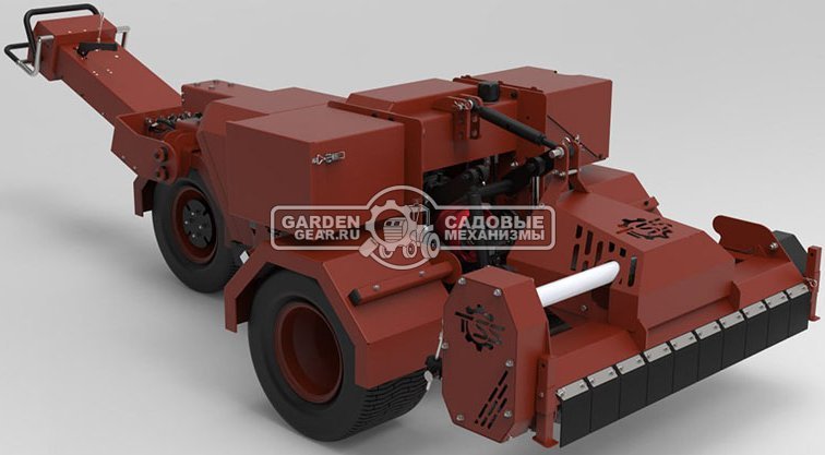 Скарификатор - вертикуттер от ВОМ TOSS SC-1300 (RUS, ВОМ 540 об/мин от 18 л.с., ширина 1300 мм, глубина до 40 мм, 131 кг.)