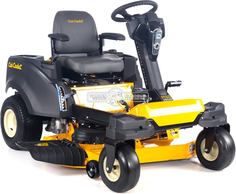 Садовый райдер Cub Cadet RZT-S 46 с нулевым радиусом разворота (USA, Kohler KT730, 725 куб. см., гидростатика, ширина кошения 117 см, 256 кг)