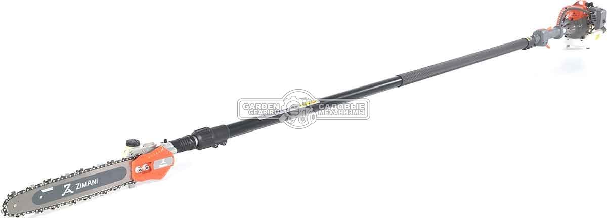 Высоторез бензиновый ZimAni PS226L Pro длина 4.2 м (PRC, 25,4 см3, Zenoah G26, 0,85 кВт/1,2 л.с., Walbro, 12", 3/8", 1,3 мм., 44E, 7,6 кг.)