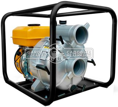 Мотопомпа бензиновая Rato RT80WB26 для грязной воды (PRC, Rato, 212 см3, 1100 л/мин, 26 м, 3&quot;, 35 кг)