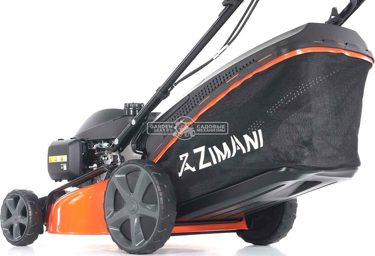 Газонокосилка бензиновая ZimAni LC247SH (PRC, 47 см, Honda GCVx145, 145 см3, сталь, 60 л, 3 в 1, Quattro Blade, 29 кг)