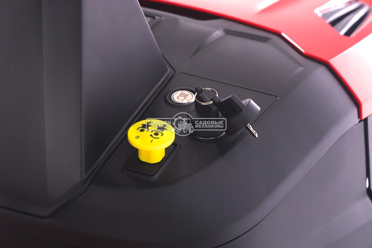 Садовый трактор Evoline TRG 98 CH (PRC, Loncin 452 куб.см., гидростатика, ширина кошения 96 см, травосборник 245 л, 200 кг.)