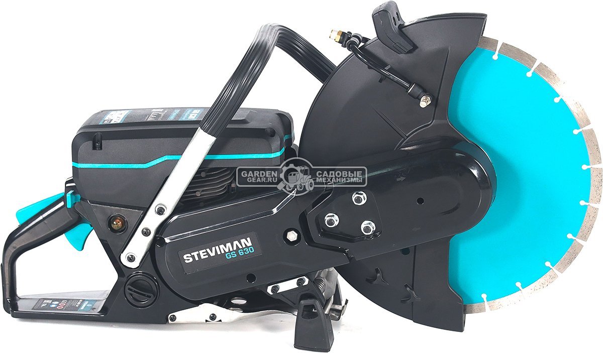 Бензорез Steviman GS630 14" (PRC, 65.4 см3, 4.2 л.с., диаметр круга 350 мм, 9.2 кг)