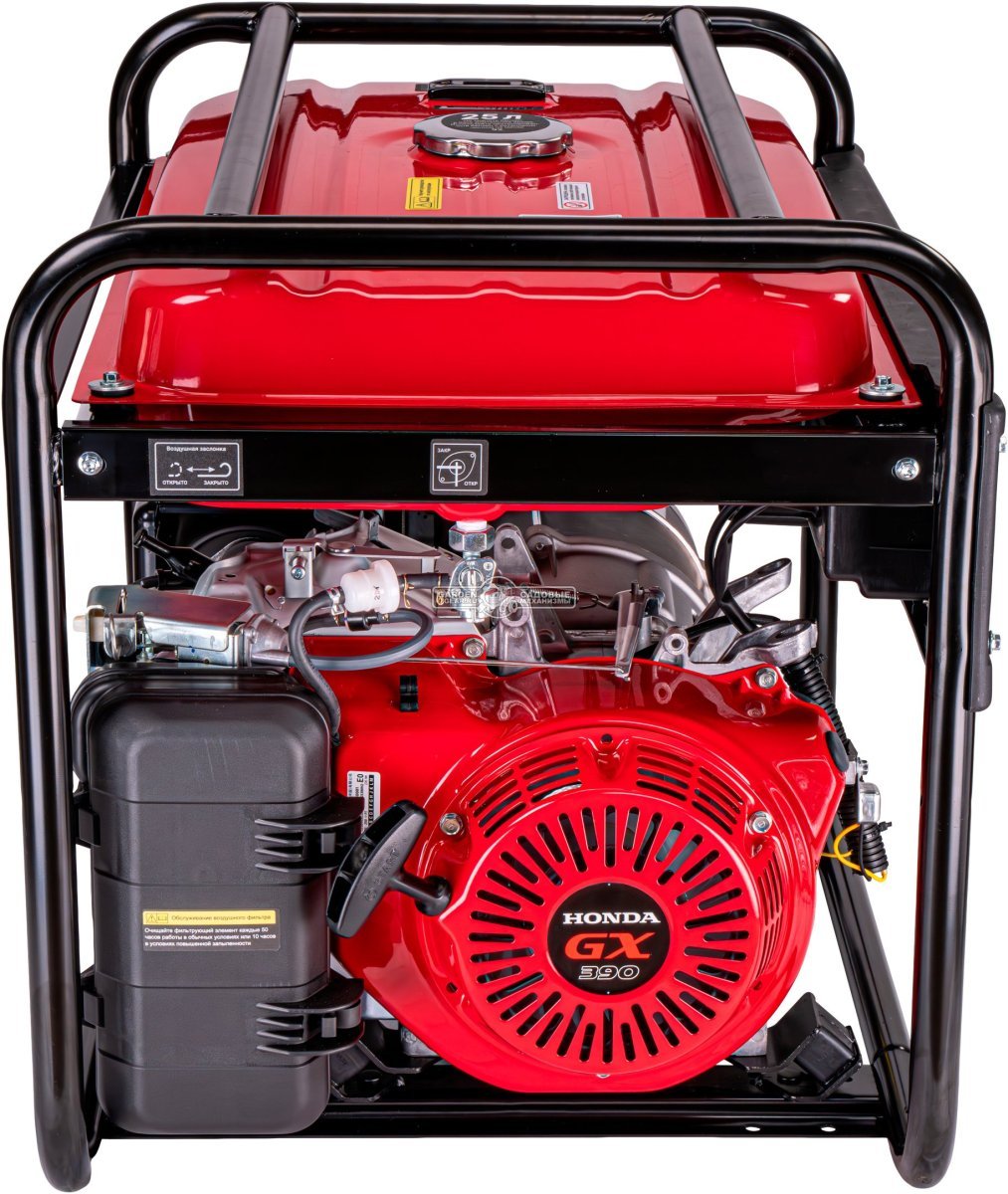 Бензиновый генератор HND GE5500XL (PRC, Honda GX390, 5.0/5.5 кВт, 25 л, 72 кг)
