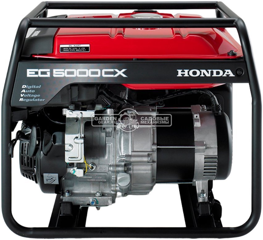 Бензиновый генератор Honda EG 5000 CXRHC (PRC, Honda GX340, 337 см3, 4.0/4.5 кВт, 24 л, 82.5 кг)