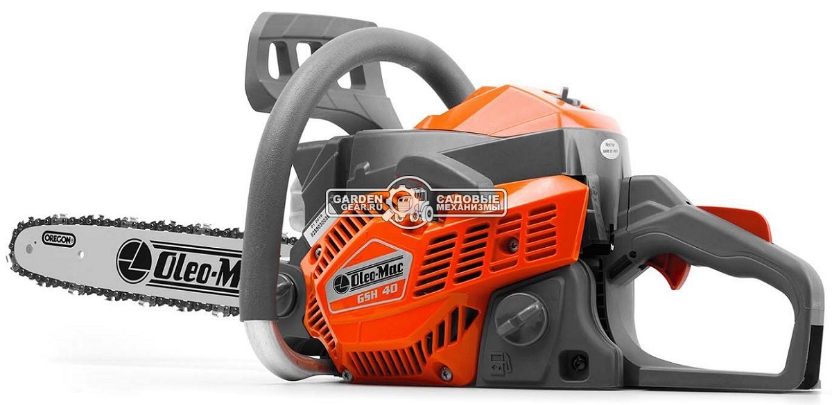 Бензопила Oleo-Mac GSH 40 16&quot; Powersharp (PRC, 38.9 куб.см., 1.7 кВт/2.3 л.с., Oregon 3/8&quot;-1.3-57E, EasyOn, 4.5 кг)