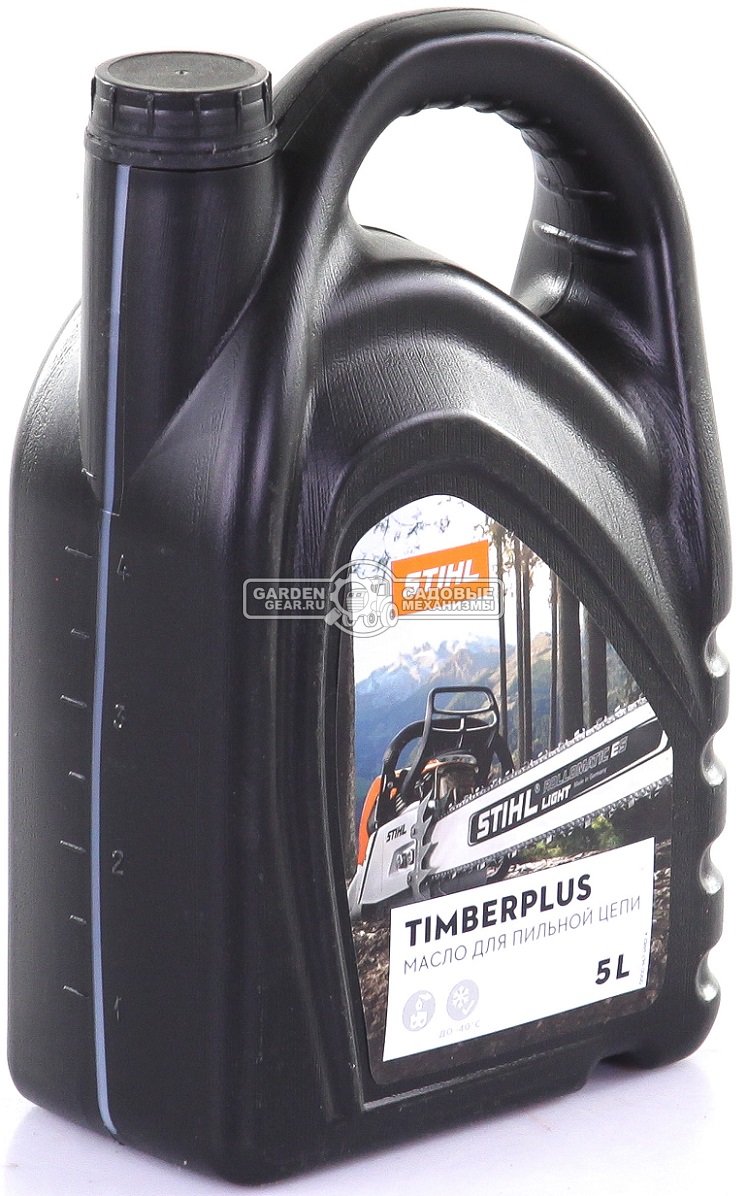 Адгезионная смазка Stihl TimberPlus 5 л., масло для смазки цепи