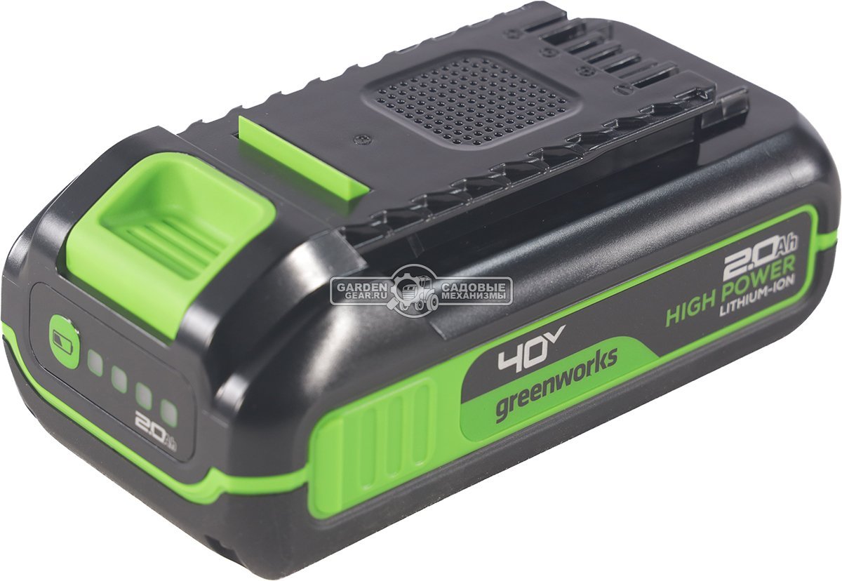 Аккумулятор GreenWorks High Power G40HP2 (PRC, Li-ion, 40V, 2 А/ч)