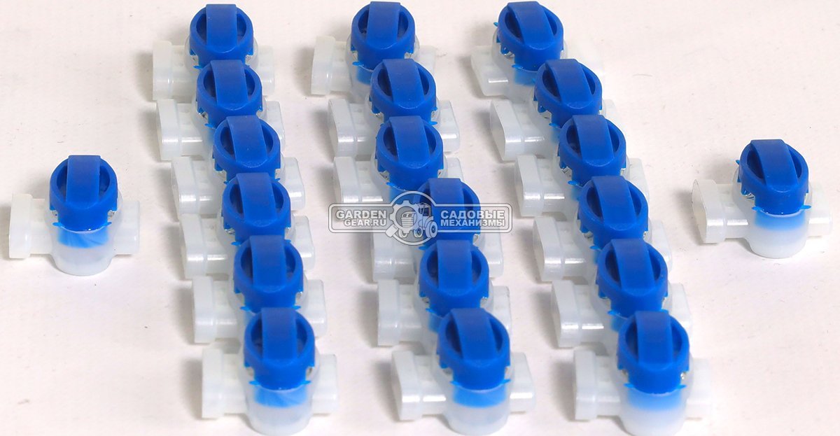 Коннектор для металлического ограничительного кабеля ZimAni 20 шт. для роботов газонокосилок