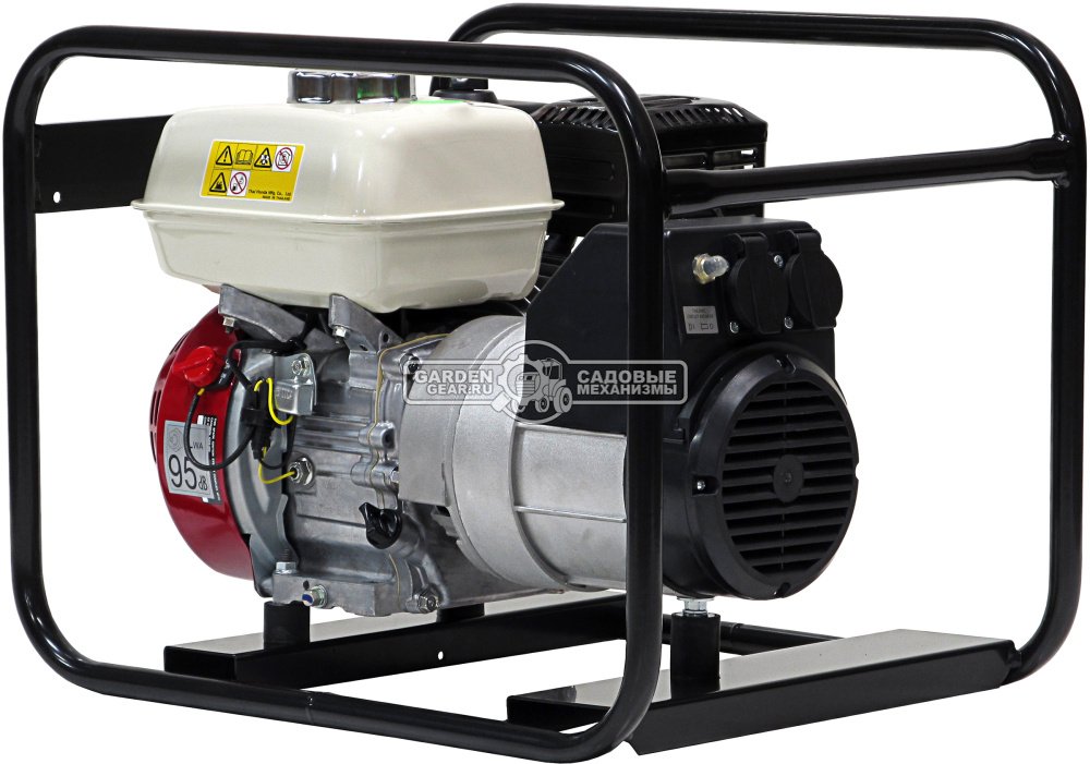 Бензиновый генератор Europower EP 2500 (BEL, Honda, 163 см3, 2.2/2.0 кВт, 3.1 л, 39 кг)
