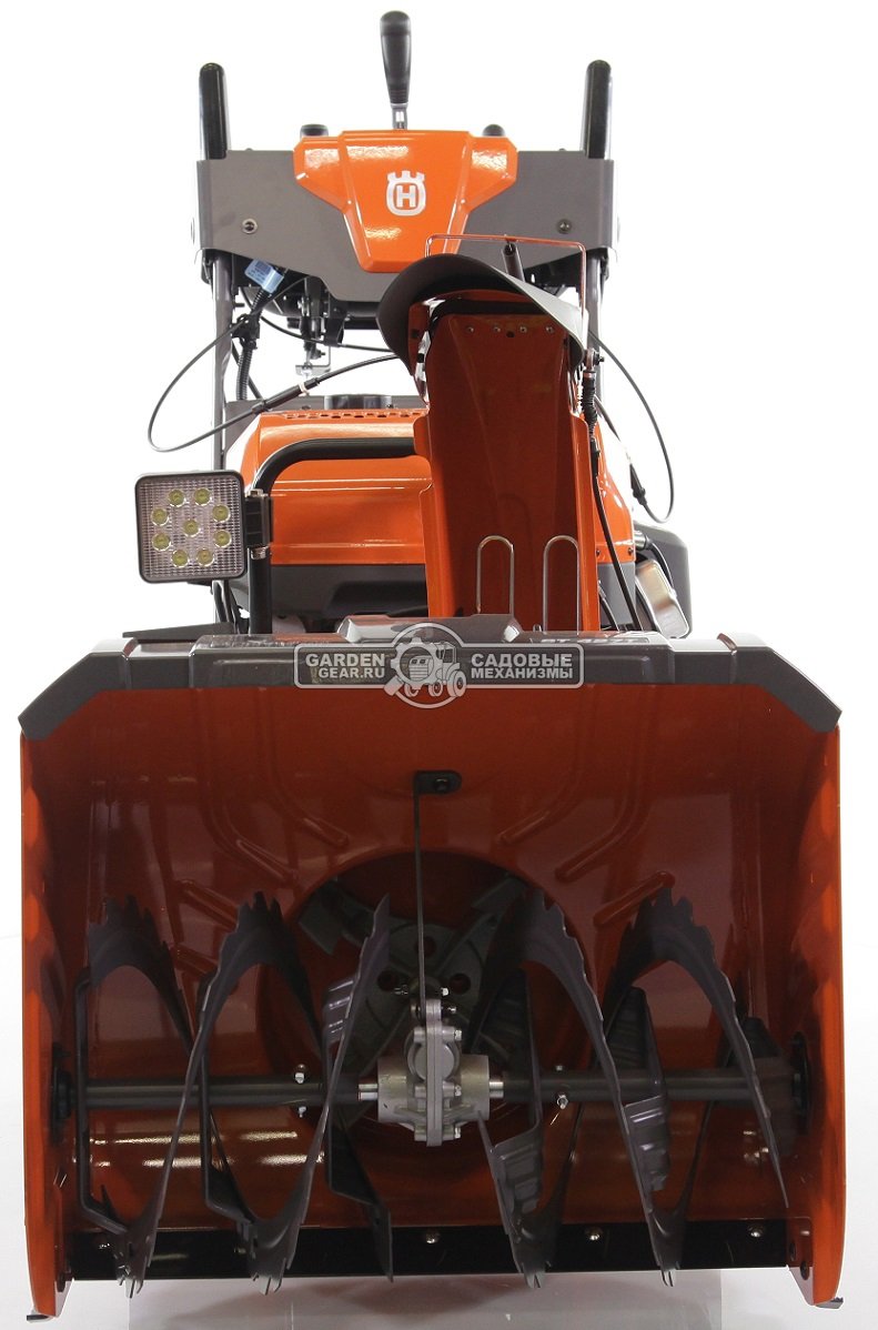 Снегоуборщик Husqvarna ST 427T гусеничный (USA, 69 см, LCT, 369 см3, гидростатическая трансмиссия, эл/стартер от аккум.12В, фара LED, 164 кг)
