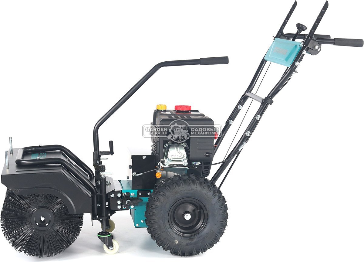 Подметальная машина Steviman SW-62E (PRC, Loncin LC170FS, 212 куб.см., ширина 62 см, диаметр 35 см, 6 вперед/2 назад, 73 кг.)