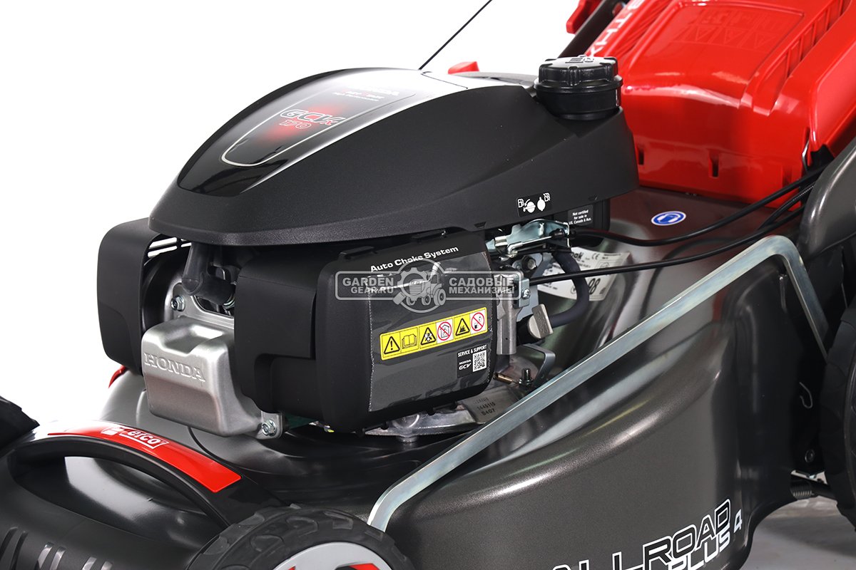 Газонокосилка бензиновая Efco LR 53 THX AllRoad Plus 4 (ITA, 51 см, Honda GCVx 170 OHV, 166 см3, сталь, 4 в1, 70 л, 34 кг)