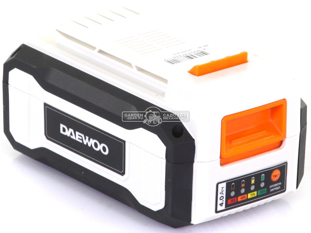 Аккумулятор Daewoo DABT 4040Li (PRC Li-Ion, 40В, 4,0 А/ч, индикатор зарядки, 1,23 кг)