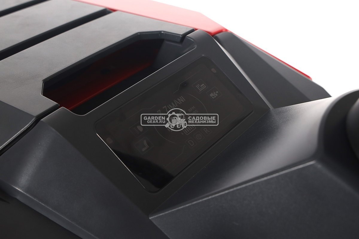 Садовый трактор ZimAni TS108HVD MY2025 (PRC, Loncin 586 куб.см., гидростатика, дифференциал, боковой выброс, шир. кошения 108 см, LED панель, 175 кг)