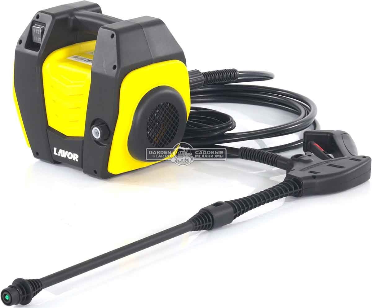Мойка высокого давления Lavor Hero 105 AC (PRC, 850 Вт, 105 бар, 300 л/час, бесщеточ. двигатель, шланг 5 м, 6 кг)