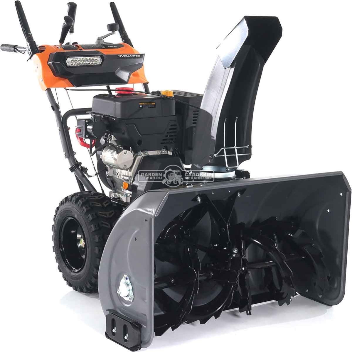 Снегоуборщик Villartec WB1387E (PRC, 86 см, Loncin, 375 см3, эл/стартер 220В, фара, подогрев рукояток, дифференциал, скорости 6/2, 127 кг)