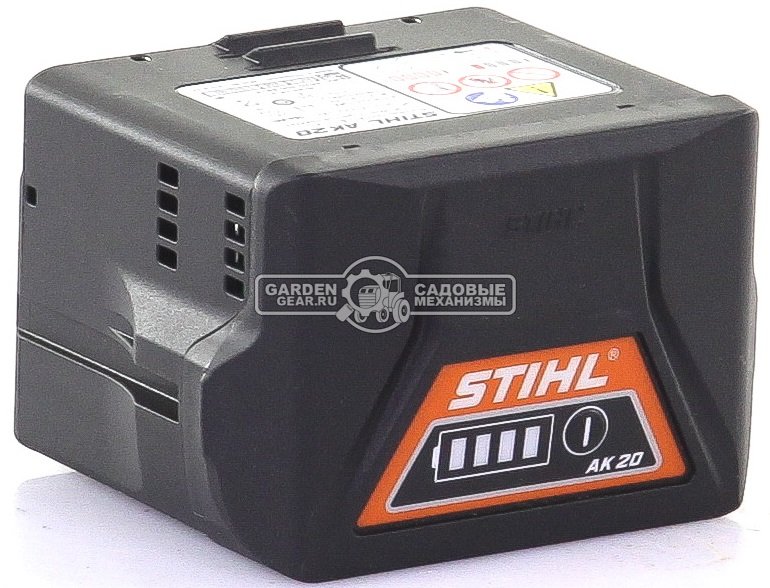 Аккумулятор Stihl AK 20 (GER, 36В Cоmpact, 144 Вт/ч., 4,0 А/ч, с индикатором заряда LED, 1,2 кг.)