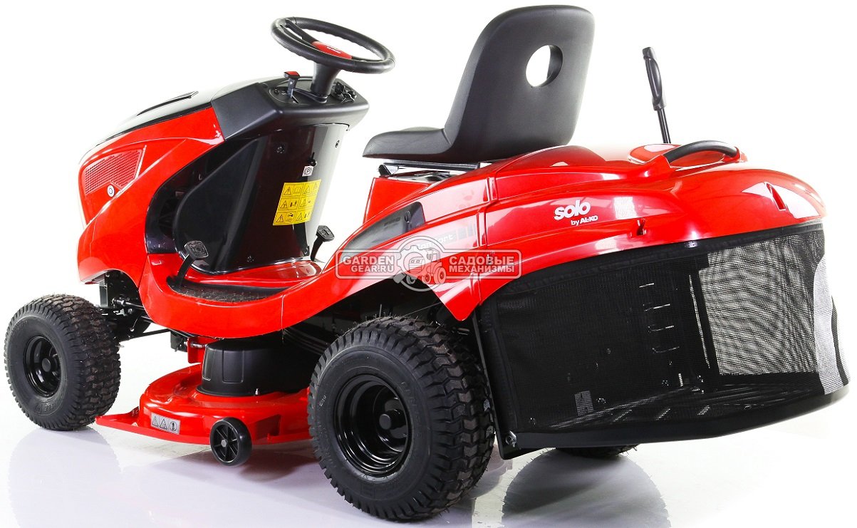 Садовый трактор Solo by Al-ko T 15-103.7 HD-A Comfort (AUT, 103 см, Al-ko Pro, 452 см3, гидростатика, фара - опция, травосборник 220 л, 230 кг)