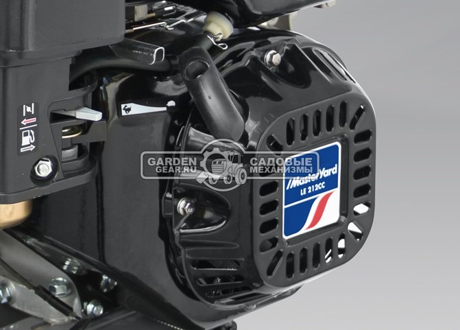 Мотоблок MasterYard Quatro Junior Diesel TWK+ (FRA, MasterYard CF178F, 296 куб.см., 2 вперед/1 назад, 60-90 см., колеса 4.0-8, 85 кг.)