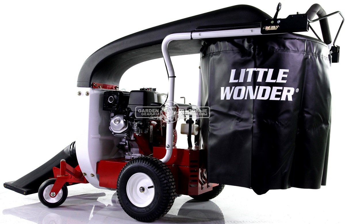 Садовый пылесос бензиновый Little Wonder Pro Vac SP самоходный (USA, Honda GX270, 74 см, 280 л, 127 кг)