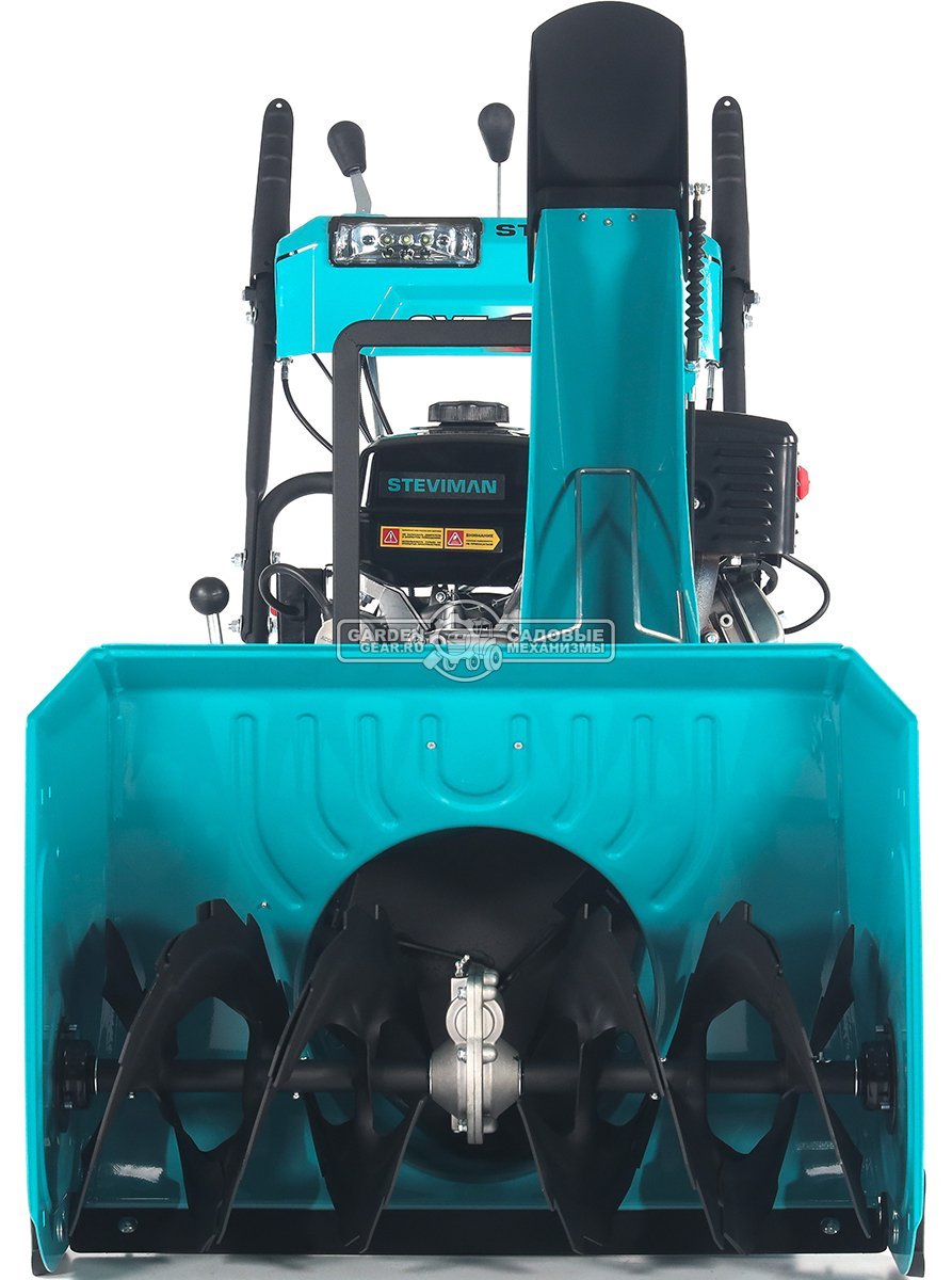 Снегоуборщик Steviman SXT-72E гусеничный (RUS, 72 см, Korona 420 см3, эл/стартер 220В, фара, скорости 6/2, 103 кг)