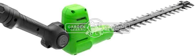 Кусторез аккумуляторный штанговый GreenWorks G40PH511 без АКБ и ЗУ (PRC, 40В, 51 см, шаг 28 мм, штанга 2.7 м, 3.95 кг)