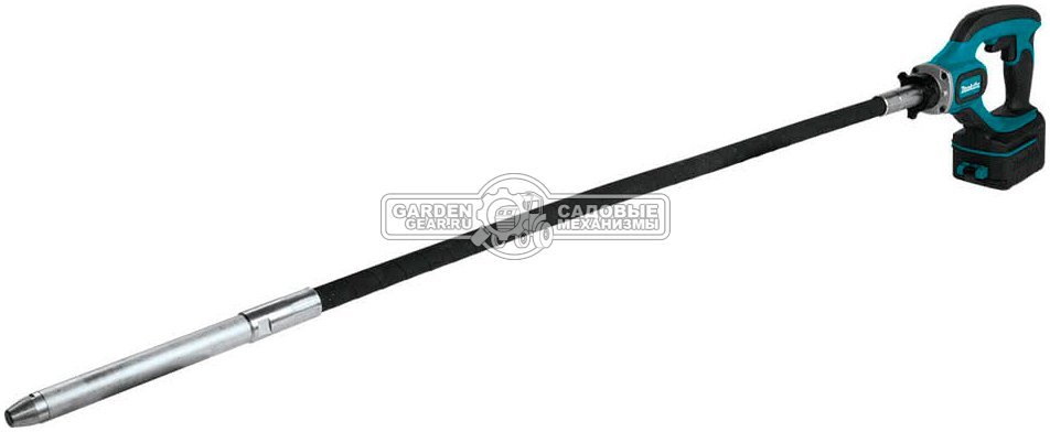 Аккумуляторный вибратор для бетона Makita DVR450Z без АКБ и ЗУ (PRC, 18В LXT, длина вала 1200 мм, 13 000 min⁻¹, 3.3 кг)