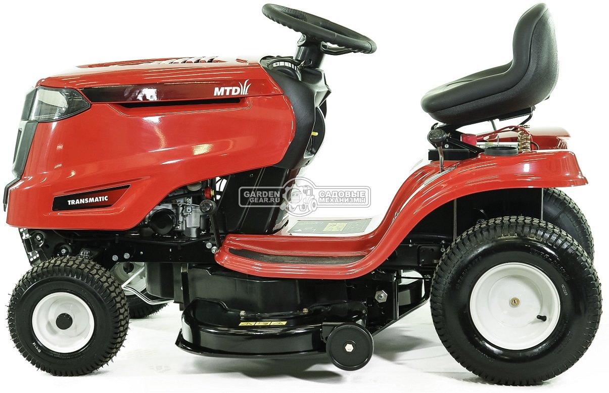 Садовый трактор MTD Smart RF 125 (USA, MTD, 382 куб.см., механика, боковой выброс, ширина кошения 96 см., 149 кг.)