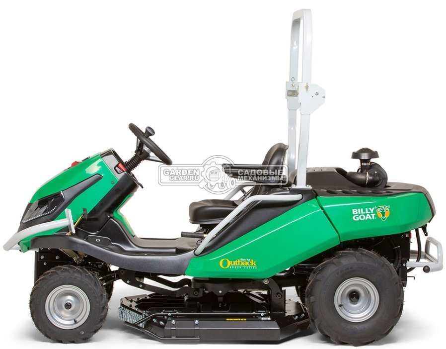 Садовый трактор для высокой травы и работы на склонах Billy Goat BCR4328BVECE 4WD (CZE, B&S Vanguard EFI V-Twin 810 см3, 110 см, дифференциал, 412 кг)