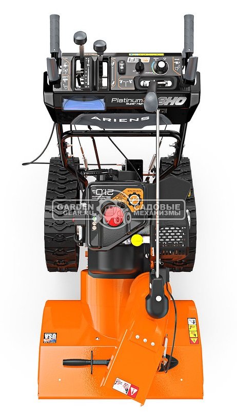 Снегоуборщик Ariens ST 28 SHO EFI Platinum RapidTrack гусеничный (USA, 71,2 см., Ariens AX, 369 см3, эл/стартер 220В, AutoTurn, 128,4 кг.)