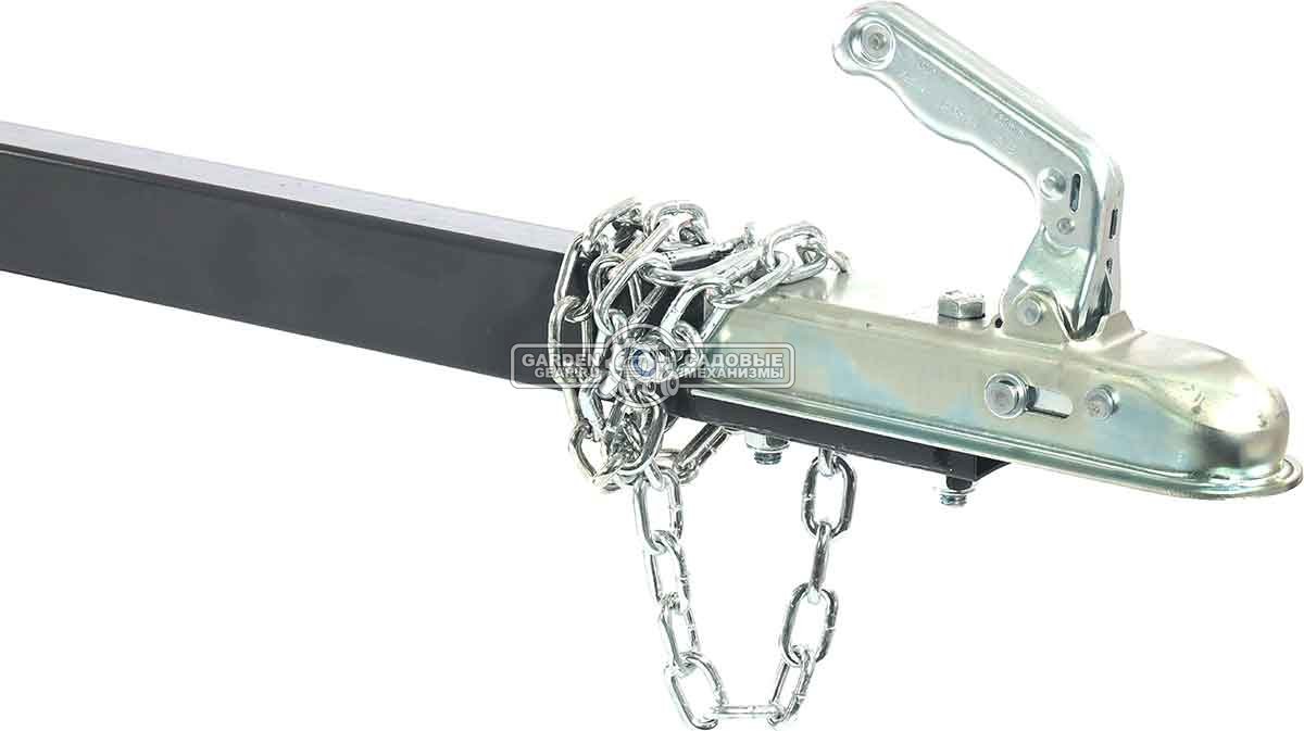 Измельчитель веток ZimAni LS 120 (PRC, Loncin 420 куб.см., 15 л.с., с эл.старт, барабанный, 2 ножа, ветки до 120 мм, одноосный прицеп, 185 кг)