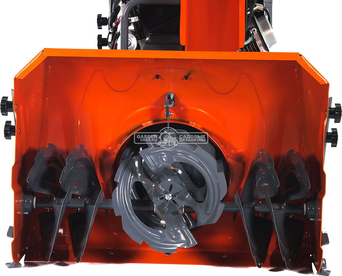 Снегоуборщик ZimAni ST430 RapidTraсk Quattro Auger (PRC, 76 см, LCT Snow Storm 414 см3, эл/стартер от АКБ, фара, AutoTurn, скорости 6/2, 124,5 кг.)