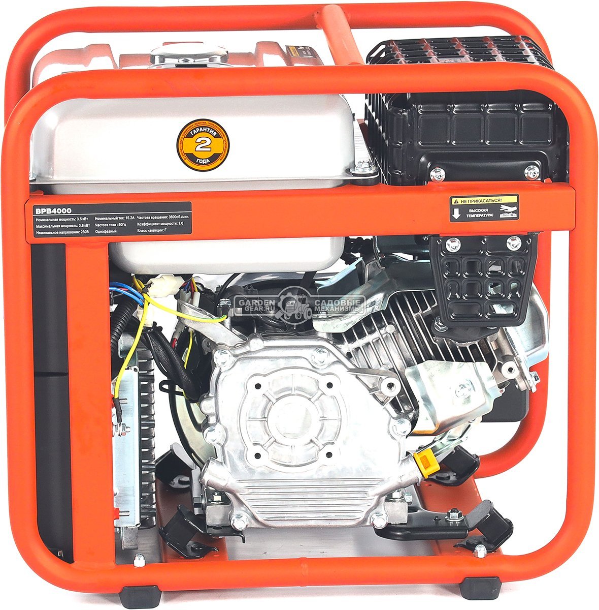 Бензиновый генератор инверторный EVOline BPB 4000 (PRC, 224 см3, 3.8/3.5 кВт, 11 л, 33 кг)