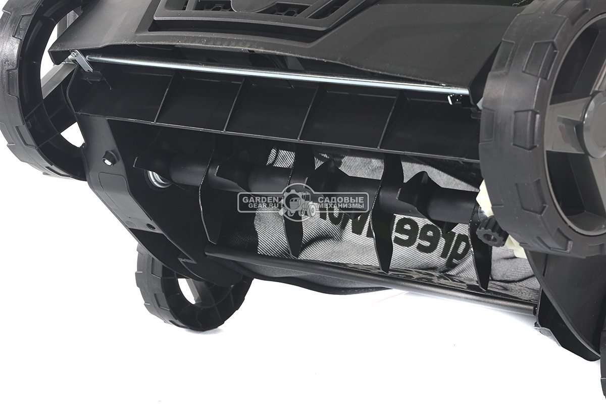 Вертикуттер - аэратор аккумуляторный GreenWorks GD40SC38IIK4 с АКБ 4 А/ч и ЗУ (PRC, BL 40В, 38 см, пружины + ножи, 45 л, 12 кг)