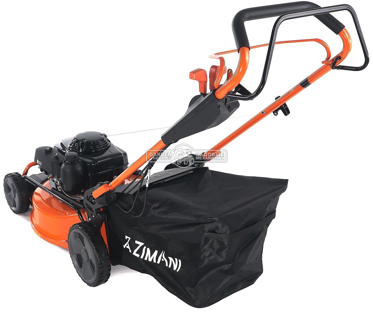 Газонокосилка бензиновая ZimAni LC553HV (PRC, 53 см, Honda GXV160, 163 см3, 3 в 1, Quattro Blade, вариатор, 80 л, 46 кг)