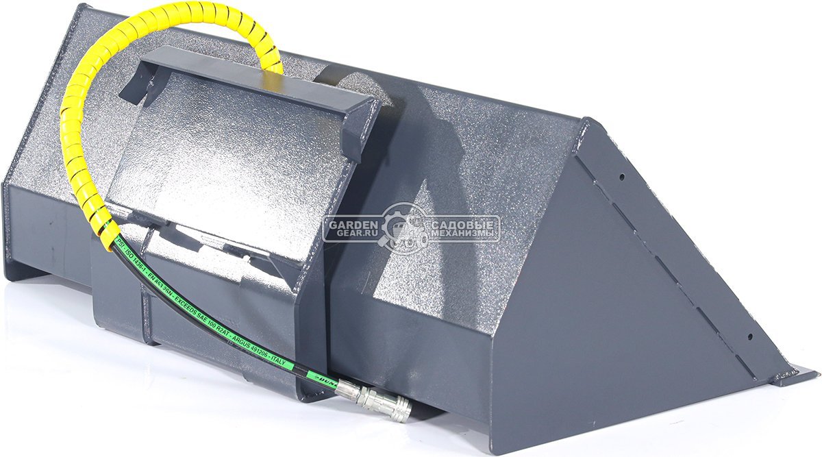 Ковш с саморазгрузкой Baumech 110 см., объём 130 л., с разделительной перегородкой, 80,5 кг.