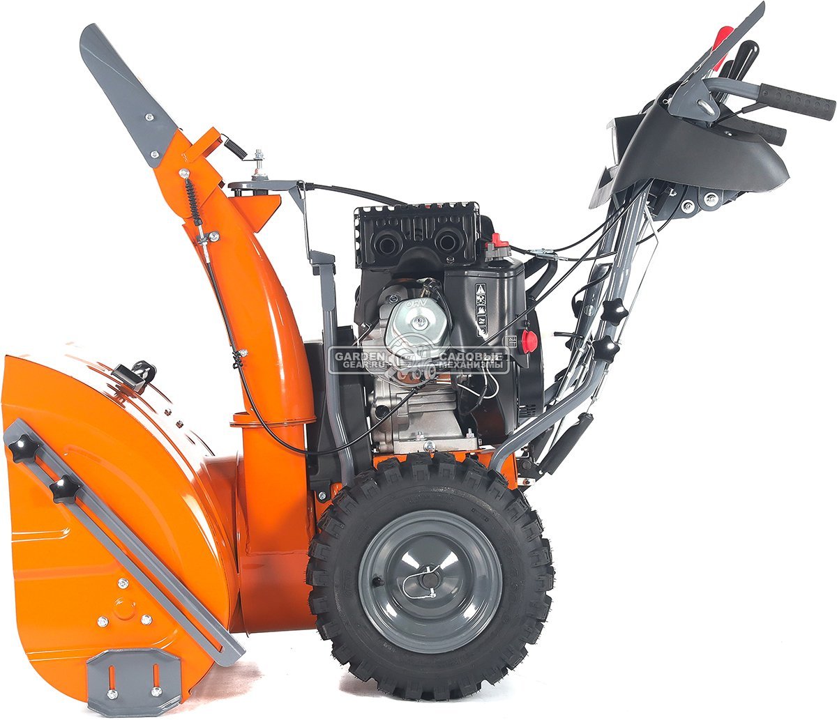 Снегоуборщик Holzfforma ST330DLE PRO Quattro Auger (PRC, 76 см, LCT Snow Storm 414 см3, эл/стартер 220В, LED фара, AutoTurn, скорости 6/2, 115 кг.)