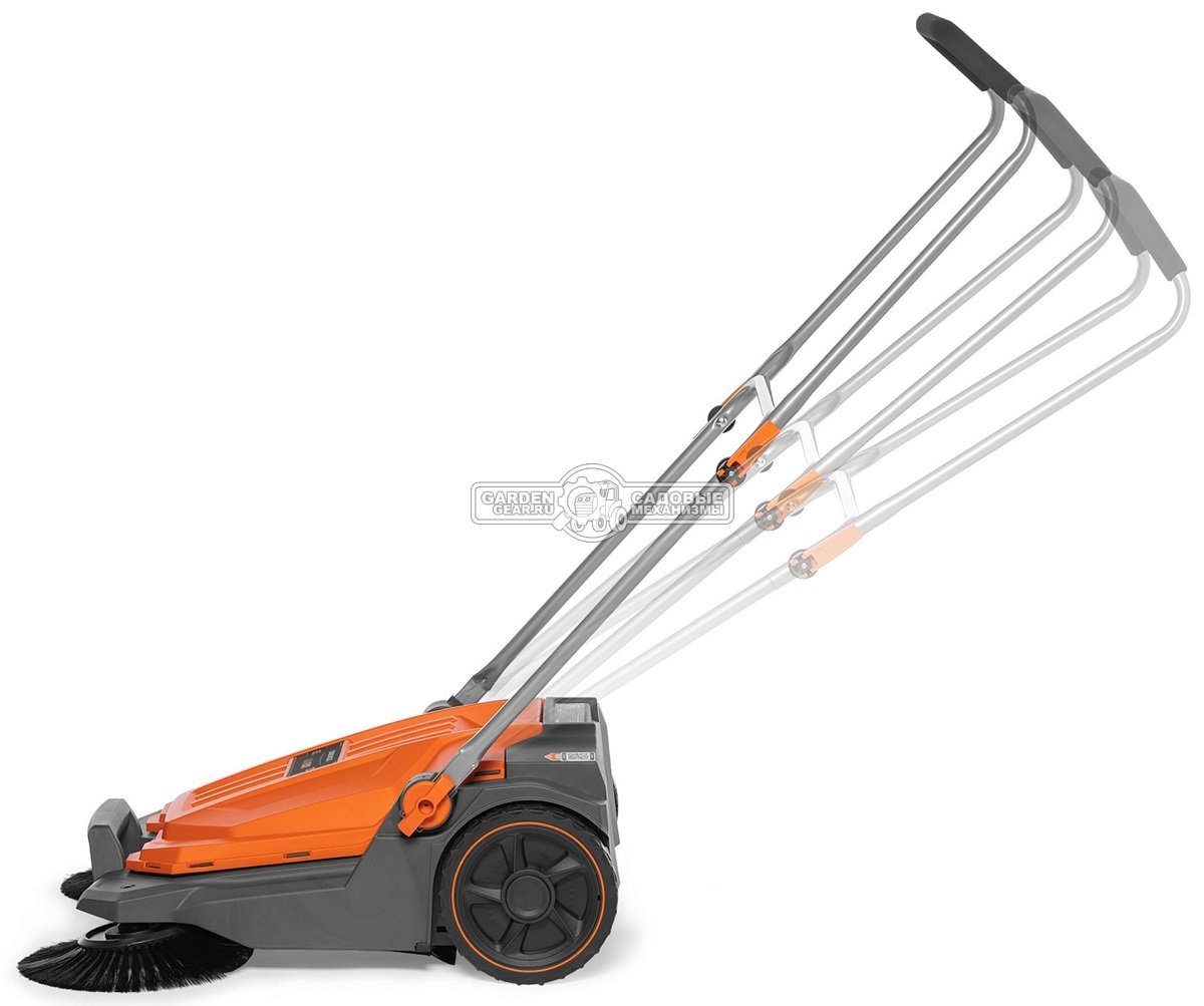 Подметальная механическая щетка Daewoo DASW 6520 (PRC, до 1800 м2/ч., ширина 65 см., диаметр щетки 26 см., мусоросборник 20 л., 9,1 кг.)