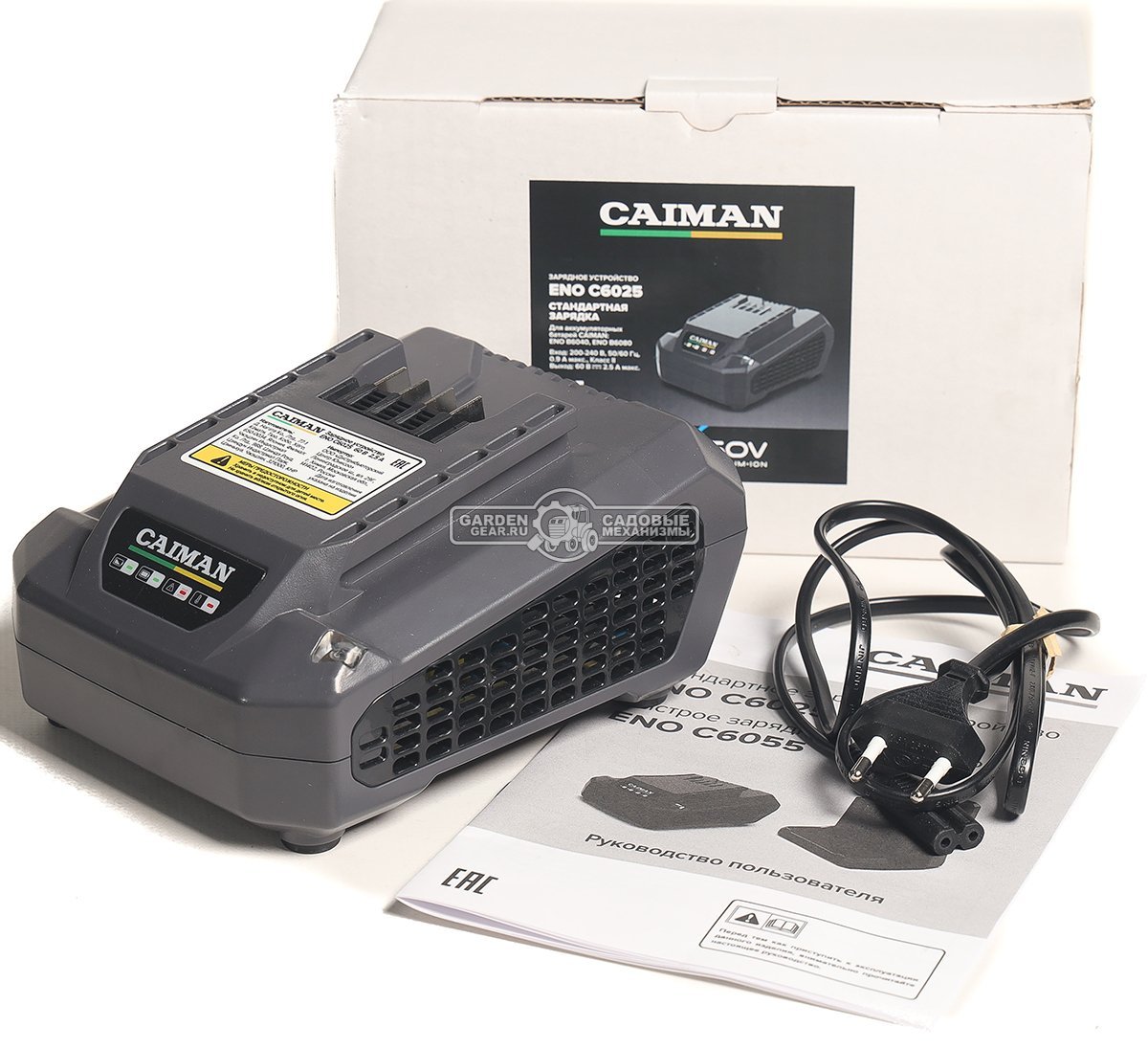 Зарядное устройство Caiman ENO C6025 Standart Connect стандартное для АКБ 4-8 А/ч (PRC, 60В, 2,5 А, 0,7 кг.)