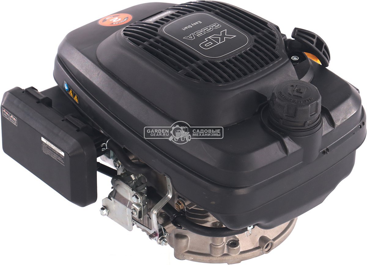 Бензиновый двигатель Zongshen XP 225 A (7,5 л.с., 224 куб.см., D=22,2 мм, L=62 мм, стандартное, 12,8 кг.)