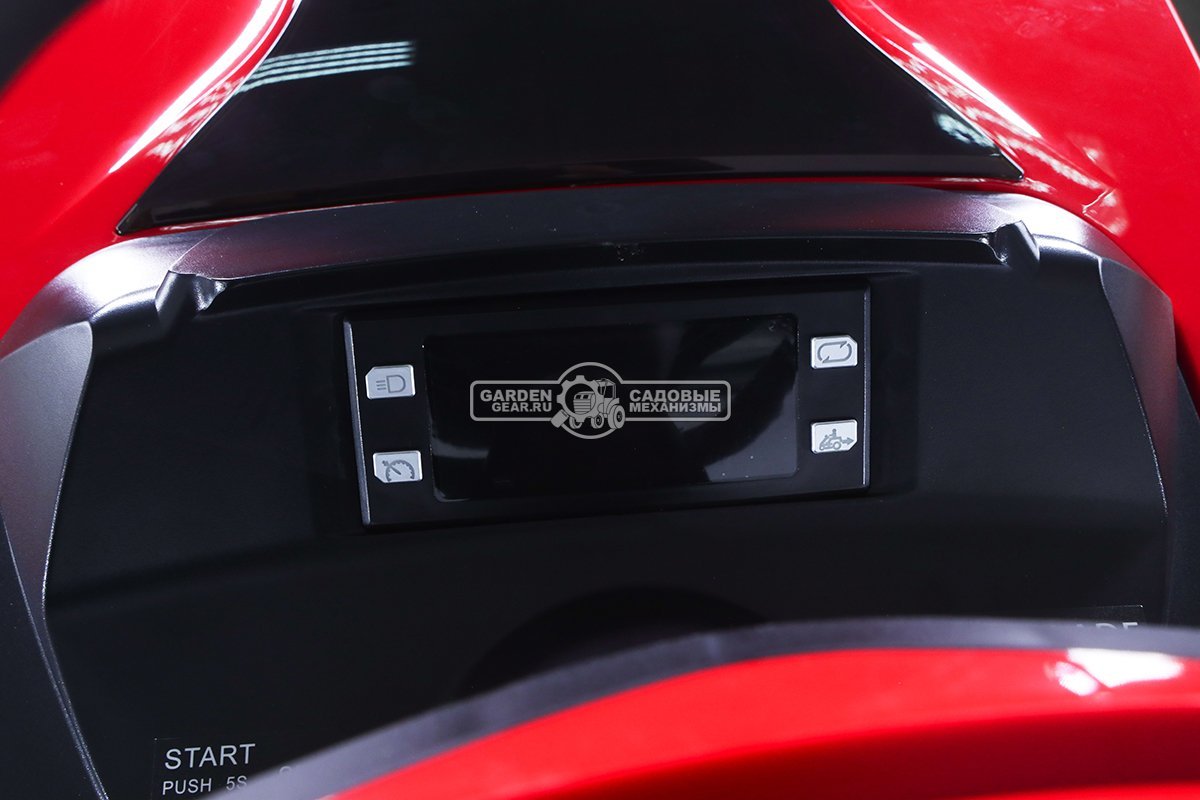 Садовый трактор Мобил К XPA88 аккумуляторный без АКБ (PRC, BL 60В, 88 см, 6 слотов для АКБ + встроенное ЗУ, LED-фара, травосб. 245 л, 155 кг)