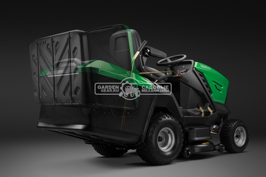 Садовый трактор Caiman Comodo Max 4WD 107D2K2 (CZE, Kawasaki FS600V, 603 куб.см, гидростатика, дифференциал, 380 л., ширина кошения 102 см., 334 кг.)