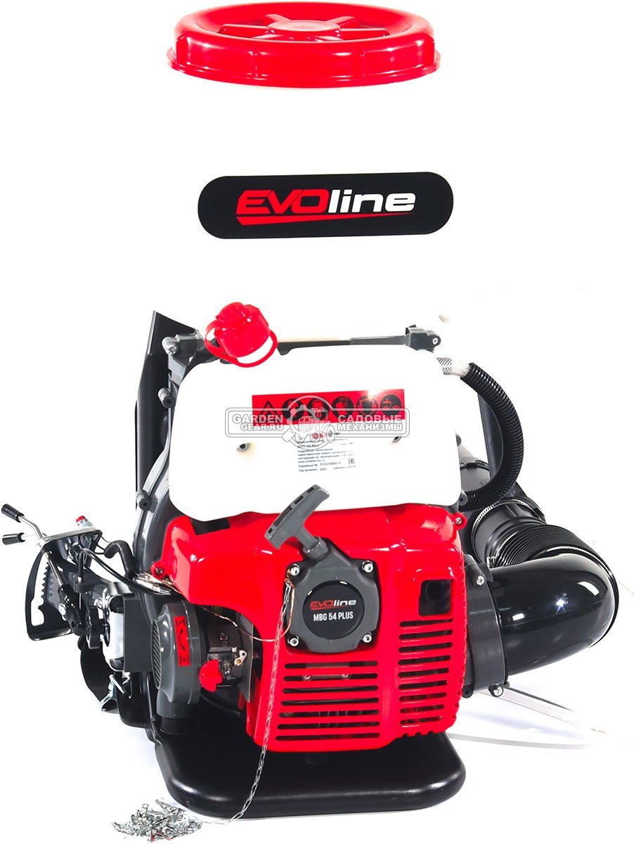 Опрыскиватель бензиновый EVOline MBG 54 Plus (PRC, распыление воздухом, 82.4 см3., 4.0 кВт./5.5 л.с., 20 л, 12 кг)