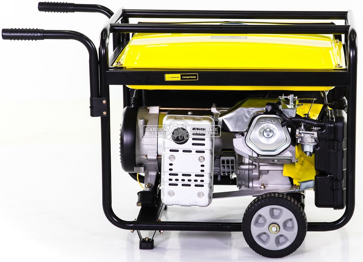 Бензиновый генератор Champion GG7501E (PRC, Champion, 420 см3/15 л.с., 6.0/6.5 кВт, электростарт, 25 л, 83.3 кг)