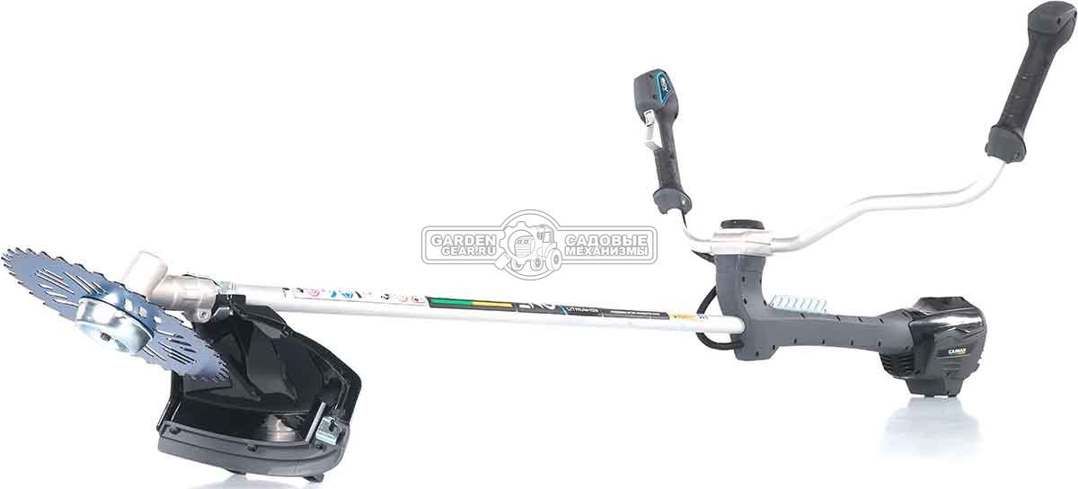 Мотокоса аккумуляторная Caiman ENO BCTXi 3 in 1 без АКБ и ЗУ (RUS, BL 60В, Maxi Connect, T-рукоятка, диск + нож 3T + леска 2.4 мм, 6.0 кг)